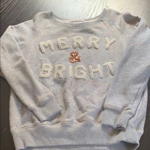 Merry and Bright AE sweatshirt size S